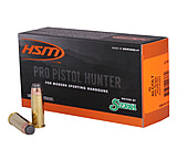 HSM Ammunition Pro Hunter .45 Colt 300 Grain Jacketed Soft Point (JSP) Brass Cased Centerfire Pistol Ammunition