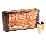 HSM Ammunition Self Defense .357 Magnum 180 Grain Brass Cased Centerfire Pistol Ammunition