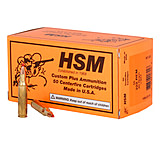 HSM Ammunition Varmint .222 Remington 40 Grain Hornady V-MAX Brass Cased Centerfire Rifle Ammunition