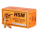 HSM Ammunition Varmint .222 Remington 50 Grain Hornady V-MAX Brass Cased Centerfire Rifle Ammunition