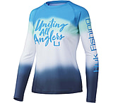 Image of HUK Performance Fishing Flare Fade Pursuit Shirt - Womens