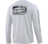 Image of HUK Performance Fishing American Large LS Graphic T-Shirts - Men's
