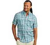 Image of HUK Performance Fishing Diamond Back Current Plaid Short Sleeve Top - Men's