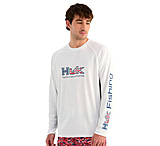 HUK Performance Fishing Pursuit Americana Fill Long Sleeve Crew - Men's