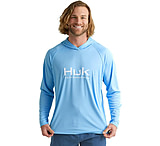 Image of HUK Performance Fishing Vented Pursuit Long Sleeve Hoodie - Men's