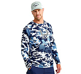 Image of HUK Performance Fishing KC Print Icon Performance Crew - Men's