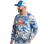 Image of HUK Performance Fishing KC Print Icon Performance Hoodie - Men's