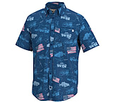 Image of HUK Performance Fishing Kona Fish And Flags - Men's
