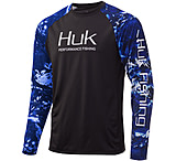 Image of HUK Performance Fishing Mossy Oak Double Header LS Graphic T-Shirts - Men's