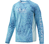 Image of HUK Performance Fishing Pursuit Camo Vented LS Tees - Youth