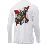 Image of HUK Performance Fishing Pursuit Doubled Up LS Graphic T-Shirts - Men's