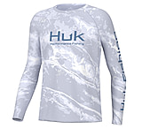 Image of HUK Performance Fishing Pursuit Mossy Oak Crew Shirt - Youth