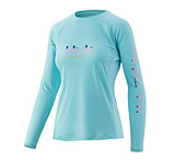 Image of HUK Performance Fishing Script Pursuit Long Sleeve Top - Womens