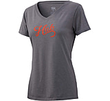 Image of HUK Performance Fishing Script V-Neck Tees - Women's