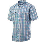 Image of HUK Performance Fishing Tide Point Plaid SS Button Ups - Men's