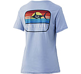 Image of HUK Performance Fishing Sunset Marlin V-Neck Tee - Womens