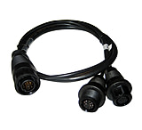 Image of Humminbird 14-M-SIDB-Y Mega Side Imaging and Dual Beam Splitter Cable