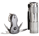 Image of Humvee 9-Bulb LED Flashlight and Keychain Tool Set
