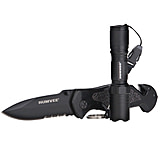 Image of Humvee Emergency Rescue Knife and LED Combo - 8&quot; Knife &amp; Flashlight Set