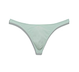 Image of Hunk Lagoon Ribbed Swim Thong 155632FA