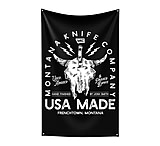 Image of Montana Knife Company MKC BISON SKULL FLAG F78BF388