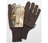 Image of Hunters Specialties Lined Jersey Gloves Dot Grip Realtree AP Camouflage One Size 05422