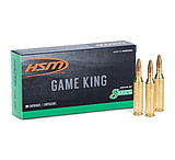 Hunting Shack DBA HSM Munitions HSM GameKing Rifle Ammunition 25 WSSM 117gr JSP 2874 fps 20/ct, HSM-25WSSM-7-N