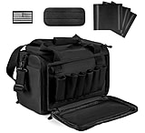 Image of Huntsen Pistol Range Bag for Handguns and Ammo with 6 Magazine Slots C14BDA14