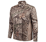 Image of Huntworth Hunting Birds Eye Mesh 1/4 Zip Pullover - Mens