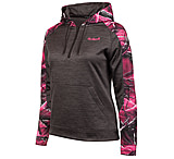 Image of Huntworth Ladies Camo Heather Performance Fleece Hoodie - Women's