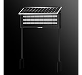 Image of Hykoont 12W Solar LED Bug Zapper Light with Triple UV Tubes Ground Stake &amp; Hanging Design IPX4 F3AC887E