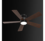 Image of Hykoont 42''/48''52'' Dark Walnut Ceiling Fans with Lights Only Wind No Sound 7DE3E98C