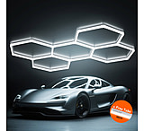 Image of Hykoont 47840LM LED Hexagon Garage Lights 5-Grid,11-Grid 160DD5F2