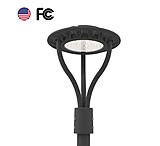 Image of Hykoont PT01 Post Top Light 150/100/70W Selectable 1652F2D7