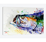 Image of iCanvas Fish by Dean Crouser Canvas Print