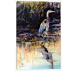 Image of iCanvas Heron by Dean Crouser Canvas Print