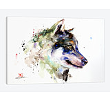 Image of iCanvas Wolf by Dean Crouser Canvas Print