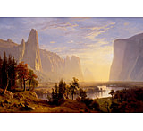 Image of iCanvas Yosemite Valley By Albert Bierstadt Canvas Print