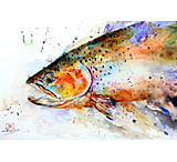 Image of iCanvas Fish (Multi-Color) by Dean Crouser Canvas Print