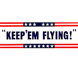 Image of iCanvas Keep 'Em Flying! US Wartime Poster by Stocktrek Images - Canvas Print