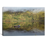 Image of iCanvas Misty Reflection, Killary Harbour, Connemara, County Mayo, Connacht Province, Republic Of Ireland by Gareth McCormack Canvas Print