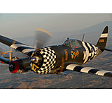 Image of iCanvas P-47 Thunderbolts Flying Over Chino, California I by Stocktrek Images - Canvas Print