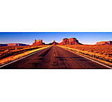 Image of iCanvas Road Monument Valley Canvas Print