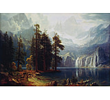 Image of iCanvas Sierra Nevada In California by Albert Bierstadt - Canvas Print