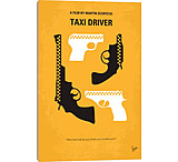 Image of iCanvas Taxi Driver Minimal Movie Poster by Chungkong Canvas Print