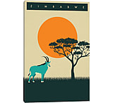 Image of iCanvas Zimbabwe Print