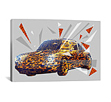 Image of iCanvas Street Cheetah by Ginger Canvas Print