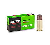 ICC Ammo Green Elite .45 ACP 155 Grain Frangible Flat Point Brass Pistol Ammunition w/ LF primer
