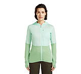 Image of Icebreaker Merino Blend 200 RealFleece Descender Long Sleeve Zip Hoodie - Women's