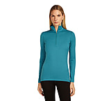 Image of Icebreaker Merino 200 Oasis Long Sleeve Half Zip Thermal Top - Women's